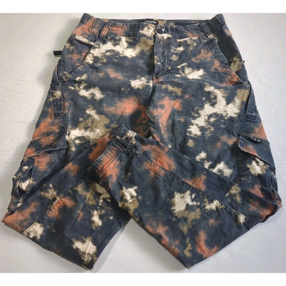 Cross Eyed Moose Men's Pants Size 33 ‎ Camouflage Cargo EUC